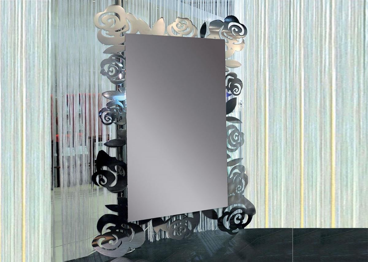 Хромированное зеркало Rose с опорой