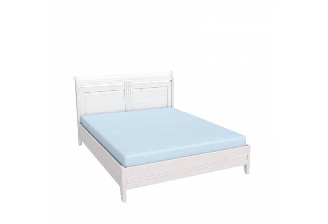 Кровать Бейли без изножья 160х200 белый воск от салона мебели Альянс