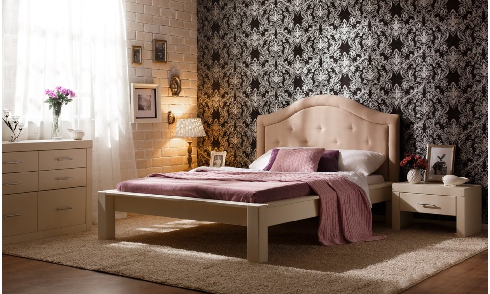БРАММИНГ Кровать мягкая 4 от салона мебели Альянс