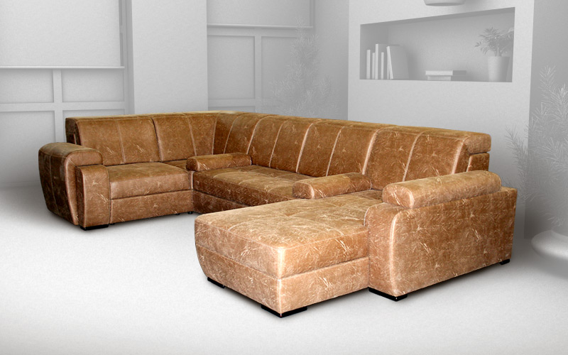 Угловой диван Монтеррей Вариант 2 от салона мебели Альянс
