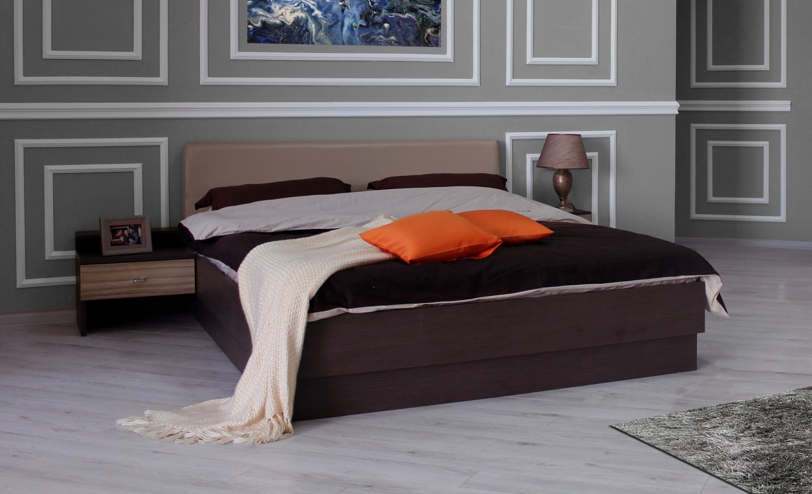 кровать Фелисия кокоболо натуральный от салона мебели Альянс