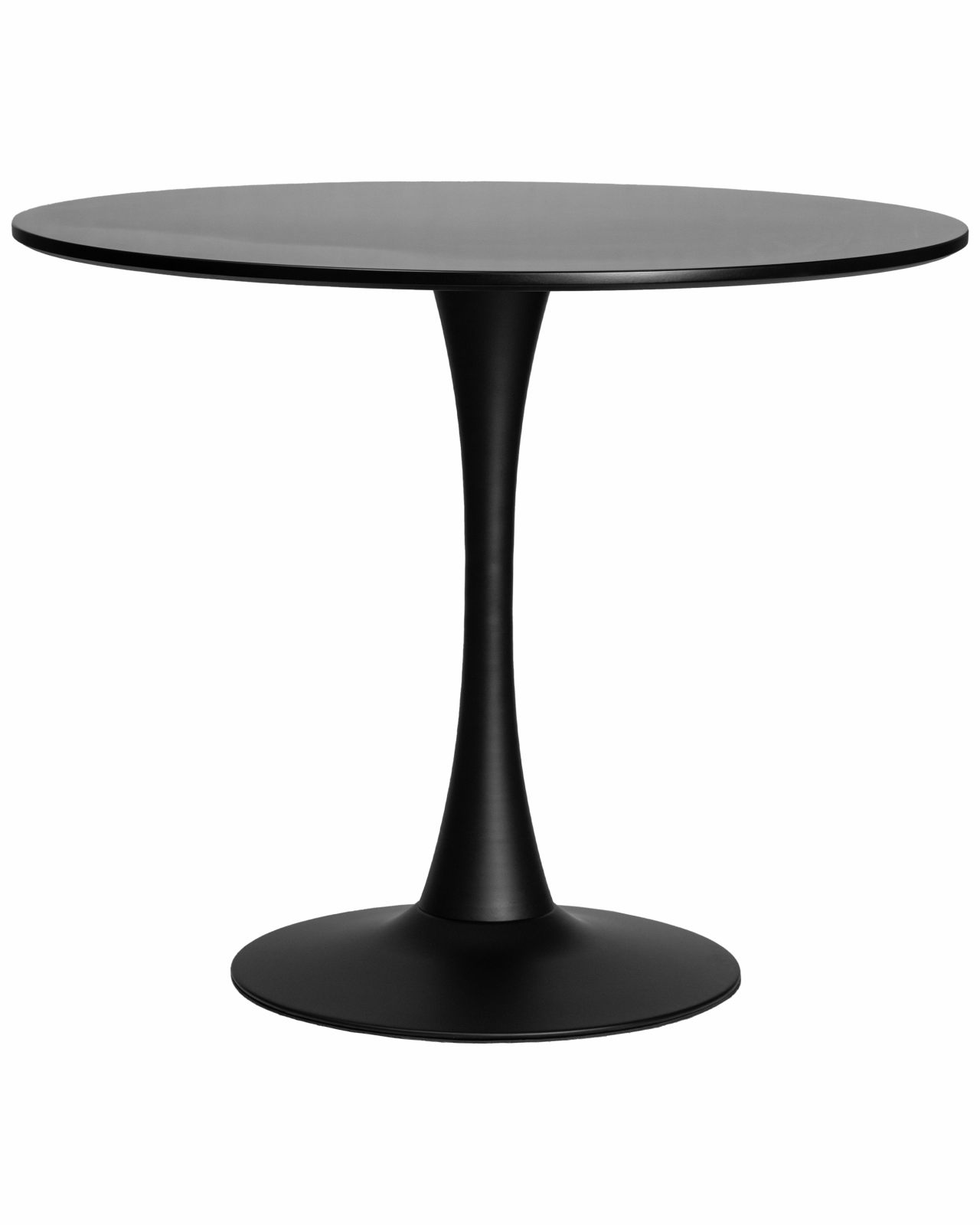 Стол обеденный MIA (черная столешница, черное основание)